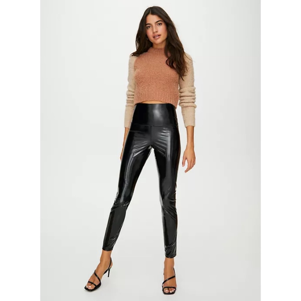 Aritzia Wilfred Free Daria Faux Leather Leggings